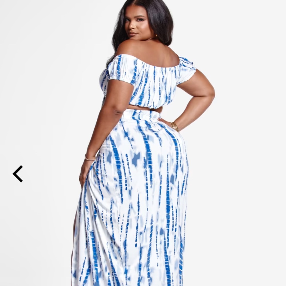 Natalia Tie Dye Crop Top